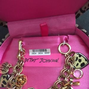 Authentic Betsey Johnson Gold Toggle Bracelet